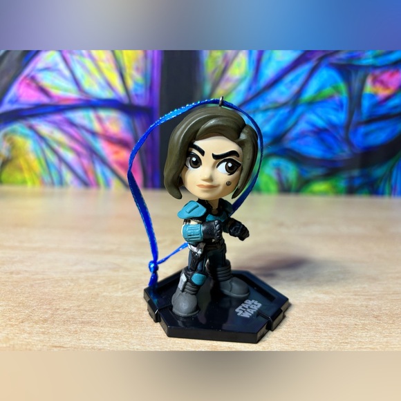 Star Wars Custom Christmas Ornament Of 3, Mandalorian Cara Dune, BB-8 - Picture 8 of 11